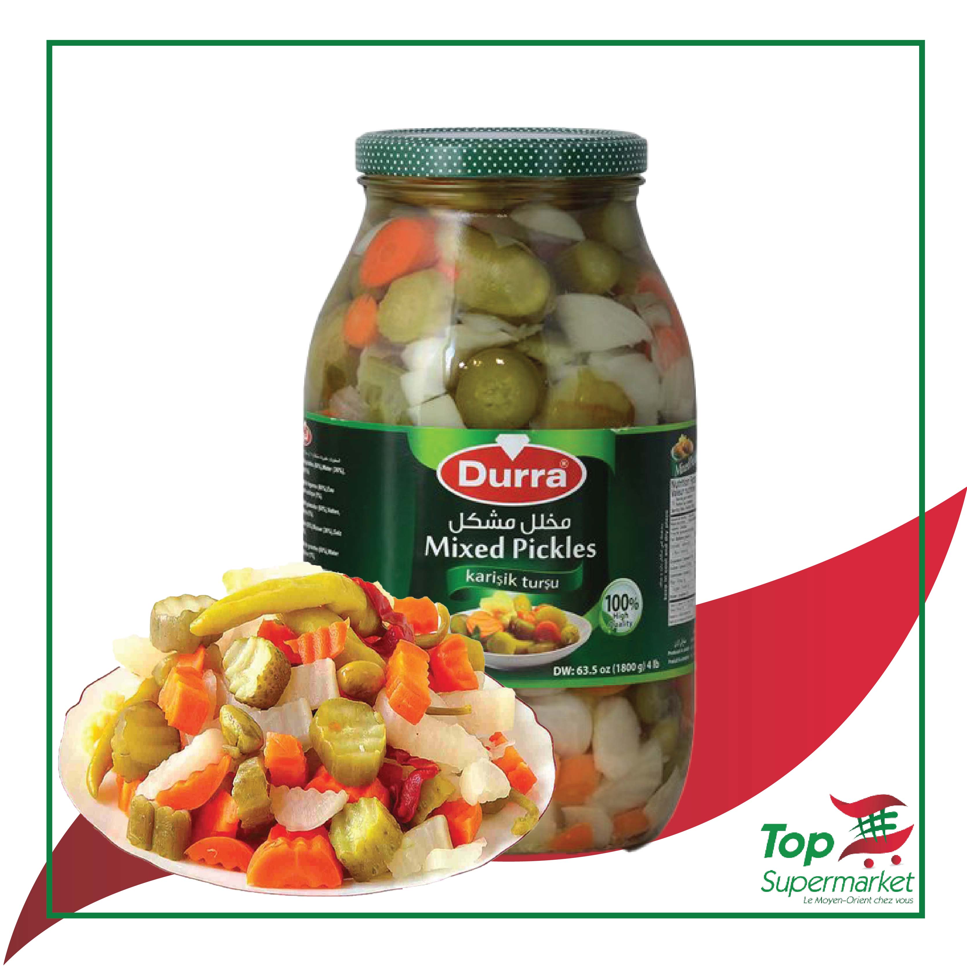 Durra mélange de légumes marinés 3KG